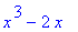 x^3-2*x